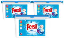 Load image into Gallery viewer, Persil 3in1 Washing Capsules, Bio/NonBio/Colour, 3Pk of 38 Wash - Total 114 Wash