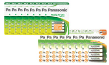Load image into Gallery viewer, Panasonic Rechargeable Batteries
