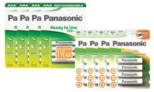 Panasonic Rechargeable Batteries