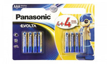 Load image into Gallery viewer, Panasonic Evolta - AA &amp; AAA (4+4 Free) Batteries
