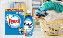 Load image into Gallery viewer, Persil 130 Washes Washing Powder with Comfort 85 Washes Fabric Conditioner