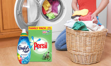 Load image into Gallery viewer, Persil 130 Washes Washing Powder with Comfort 85 Washes Fabric Conditioner