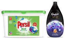Load image into Gallery viewer, Persil Capsules and Comfort Perfume Deluxe Bundle