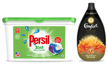 Load image into Gallery viewer, Persil Capsules and Comfort Perfume Deluxe Bundle