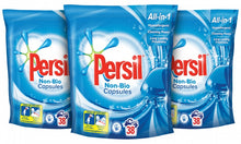 Load image into Gallery viewer, 72 Washes Persil Washing Capsules - Available in Bio, Non Bio &amp; Colour