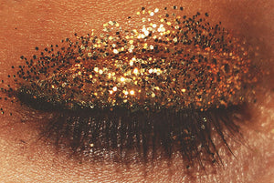 Glitter Eyeshadow Palettes and Liquid Cosmic Make up Brushes