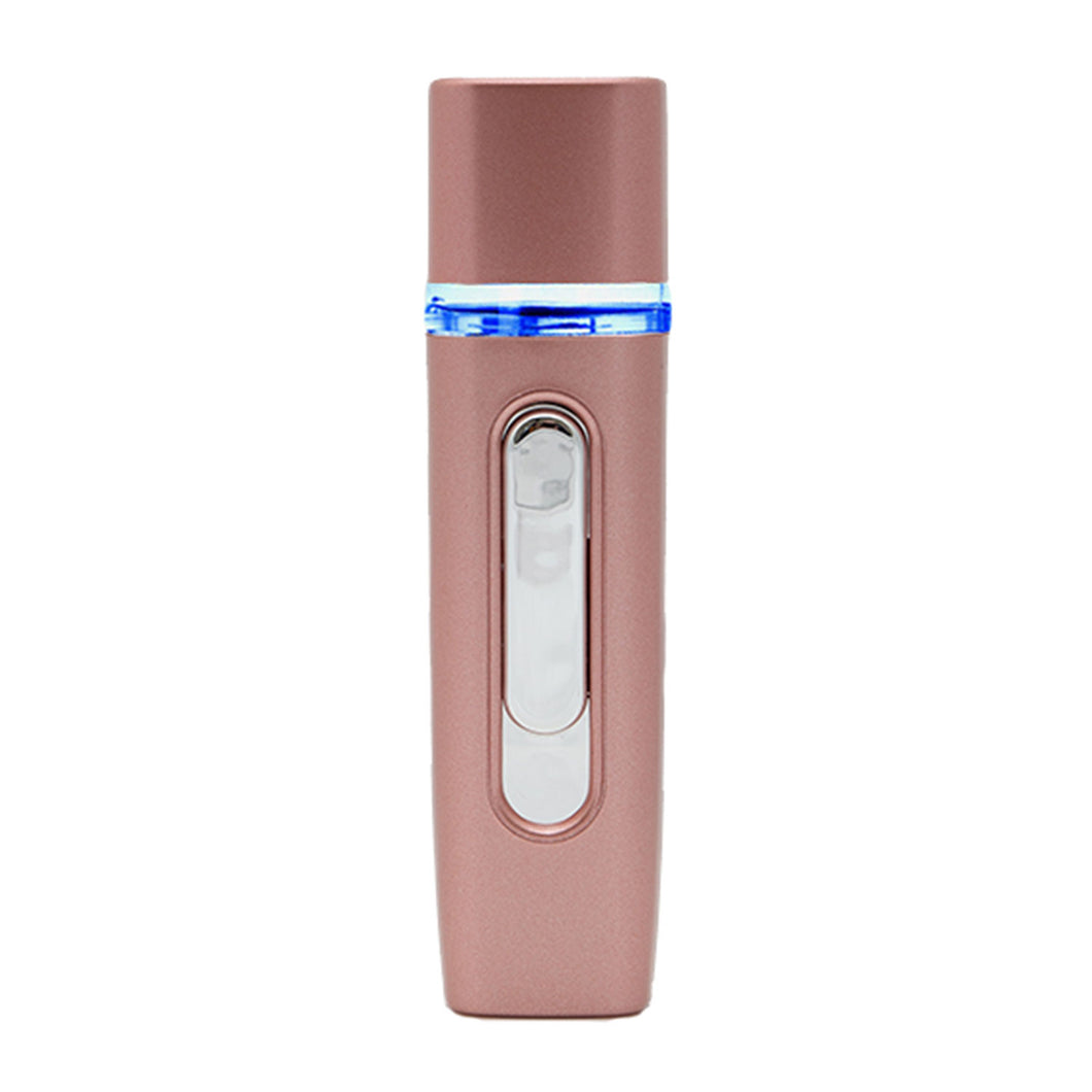 2 in 1 Portable Nano Mist Sprayer Handheld - Rose Gold