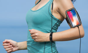 Projectt Fitness Bundle 3-in-1 Fitness Tracker, Armband & Earphones