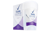 Load image into Gallery viewer, Sure Women Maximum Protection Anti-Perspirant Deodorant Cream, 3 or 6 Pack, 45ml