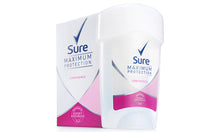 Load image into Gallery viewer, Sure Women Maximum Protection Anti-Perspirant Deodorant Cream, 3 or 6 Pack, 45ml