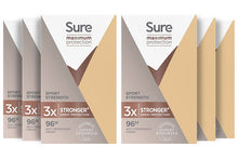 Load image into Gallery viewer, Sure Women Maximum Protection Anti-Perspirant Deodorant Cream, Pack of six, 45ml