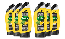 Load image into Gallery viewer, Radox Men 2in1 Shower Gel &amp; Shampoo, Sporty/Heroic/Strong/Detox, 3 or 6 Pack, 250ml