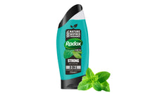 Load image into Gallery viewer, Radox Men 2in1 Shower Gel &amp; Shampoo, Sporty/Heroic/Strong/Detox, 3 or 6 Pack, 250ml