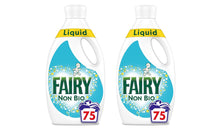 Load image into Gallery viewer, Fairy for Sensitive Skin Washing Liquid, Non-Bio, Pack of 1, 2, 3 or 4, 75 Wash