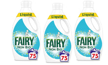 Load image into Gallery viewer, Fairy for Sensitive Skin Washing Liquid, Non-Bio, Pack of 1, 2, 3 or 4, 75 Wash