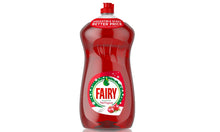 Load image into Gallery viewer, Fairy Clean &amp; Fresh Washing Up Liquid, Festive Pomegranate, Pack of 1,2,3 or 4, 1.19L