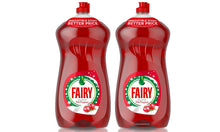 Load image into Gallery viewer, Fairy Clean &amp; Fresh Washing Up Liquid, Festive Pomegranate, Pack of 1,2,3 or 4, 1.19L
