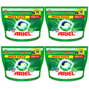 Ariel 3-in-1 Pods Original Washing Capsules, 55 Washes