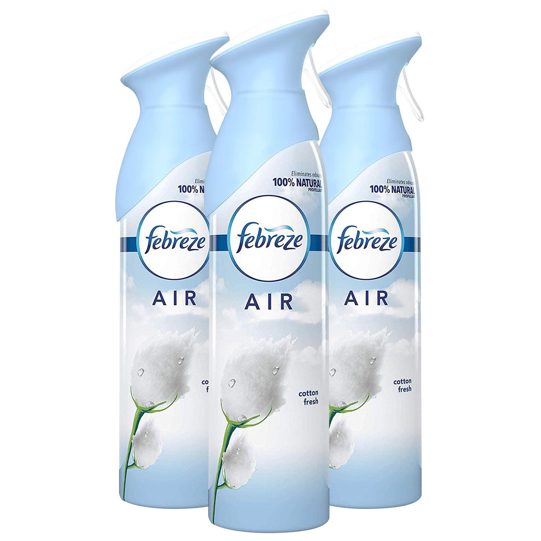 Febreze Air Freshener Spray, Cotton/Blossom/Lenor/Vanilla