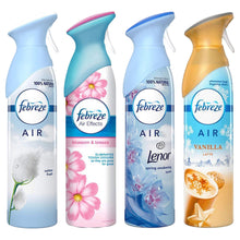 Load image into Gallery viewer, Febreze Air Freshener Spray, Cotton/Blossom/Lenor/Vanilla