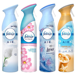 Febreze Air Freshener Spray, Cotton/Blossom/Lenor/Vanilla