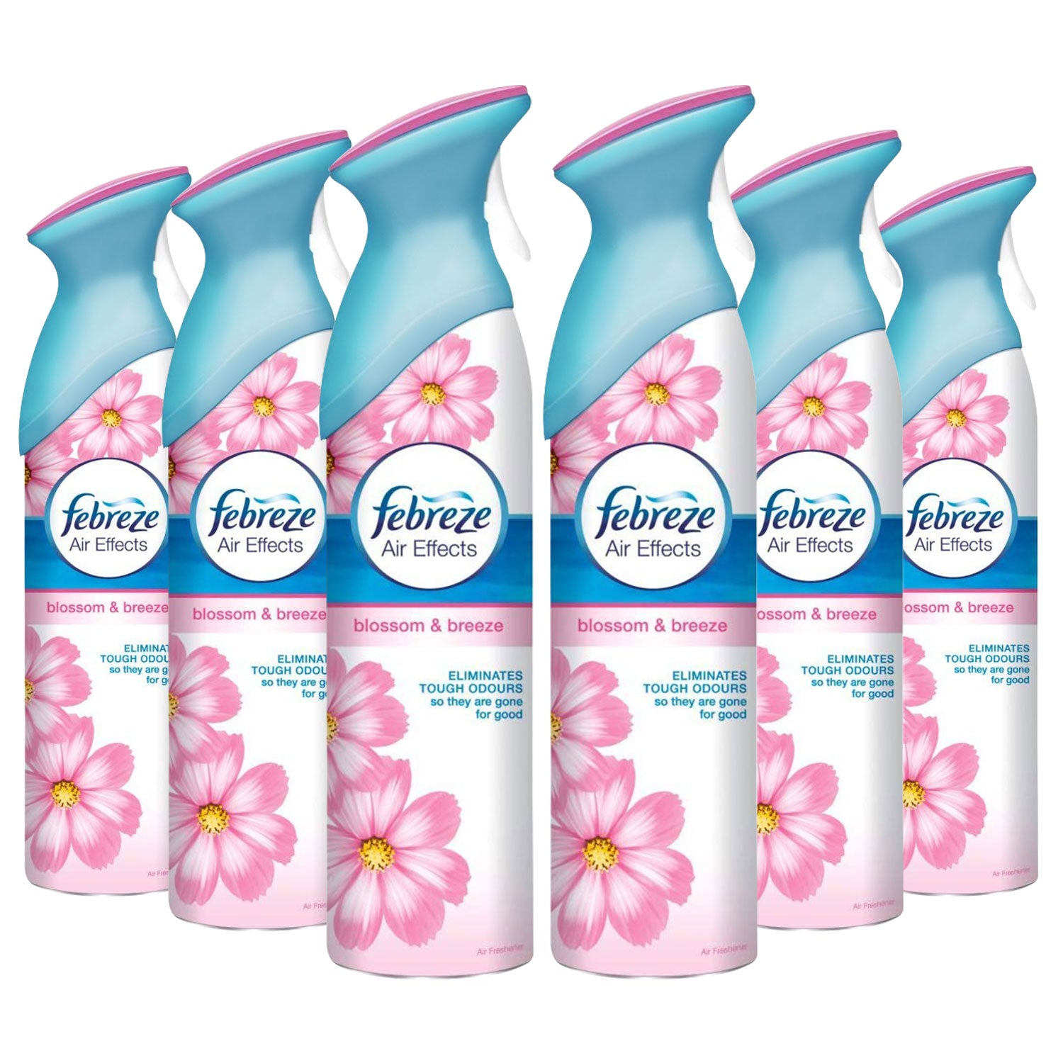 6x Febreze Air Freshener Car Lenor April Fresh