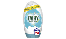 Load image into Gallery viewer, Fairy Washing Gel, Non-Bio, Pack of 1, 2, 3 or 4, 24 Washes, 888ml