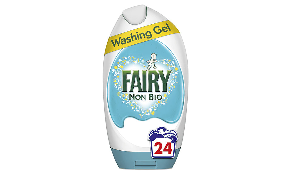 Fairy Washing Gel, Non-Bio, Pack of 1, 2, 3 or 4, 24 Washes, 888ml