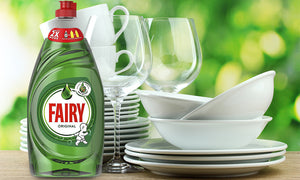 Fairy Washing Up Dishwashing Liquid, Original, Pack of 1, 2, 3 or 4, 780ml