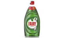 Load image into Gallery viewer, Fairy Washing Up Dishwashing Liquid, Original, Pack of 1, 2, 3 or 4, 780ml