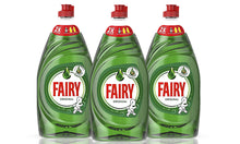 Load image into Gallery viewer, Fairy Washing Up Dishwashing Liquid, Original, Pack of 1, 2, 3 or 4, 780ml