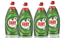Load image into Gallery viewer, Fairy Washing Up Dishwashing Liquid, Original, Pack of 1, 2, 3 or 4, 780ml