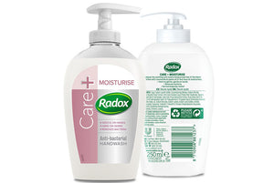 Radox Antibacterial Hand Wash, Care+Moisturise, 250ml