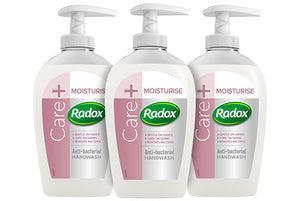 Radox Antibacterial Hand Wash, Care+Moisturise, 250ml