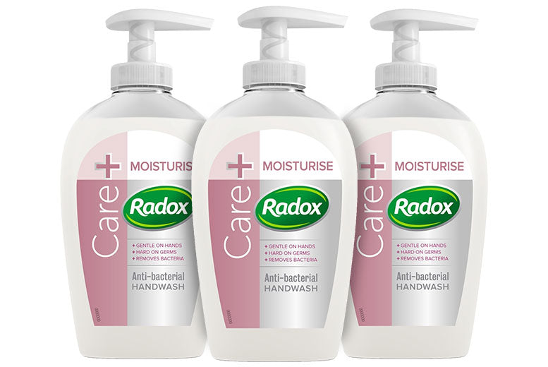 Radox Antibacterial Hand Wash, Care+Moisturise, 250ml