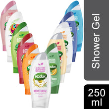 Load image into Gallery viewer, Radox Feel 2-in-1 Shower Gel, 6 Pack, 250ml