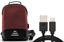 Load image into Gallery viewer, Anti Theft Backpack Small + Data Cable + Powerbank