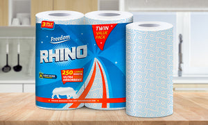 Rhino 250 Sheets Luxury Kitchen Towel