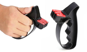 Super Sharp Knife & Scissors Sharpener W/ Safety Grip