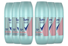 Load image into Gallery viewer, Sure For Women Roll-on, Pack of Six, 100ml