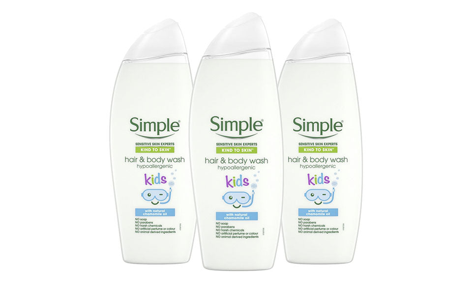 Simple Hypoallergenic Shower Gel 500ml