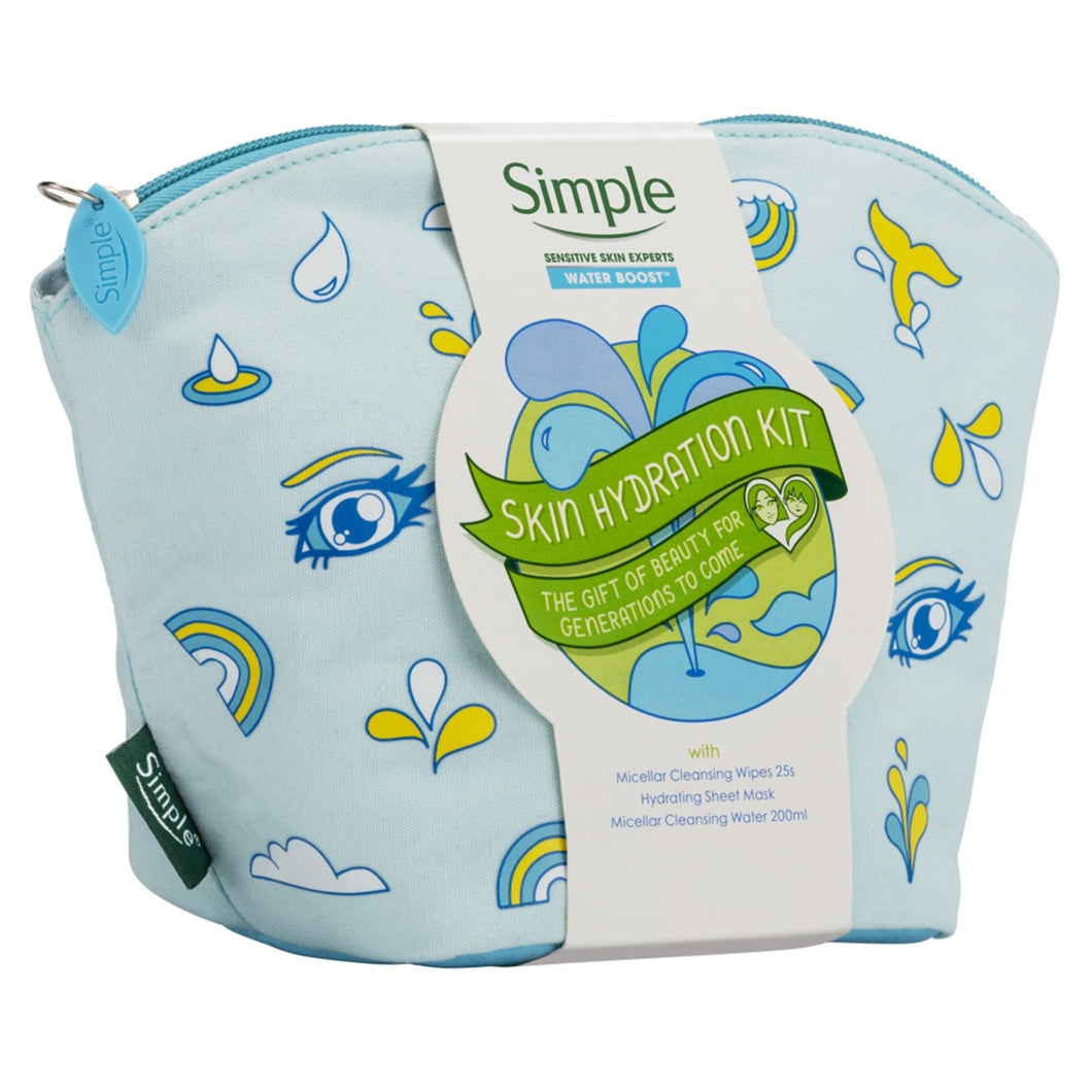 Simple Skin Hydration Beauty Bag GiftSet