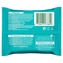 Load image into Gallery viewer, 3 x 25 Wipes Simple Daily Skin Detox Matte &amp; Clear Wipes For Oily Skin