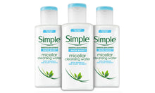 Load image into Gallery viewer, Simple Water Boost Micellar Cleansing Water with Skin Academy Cucumber Sheet Mask