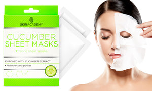 Simple Water Boost Micellar Cleansing Water with Skin Academy Cucumber Sheet Mask