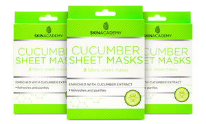 Simple Water Boost Micellar Cleansing Water with Skin Academy Cucumber Sheet Mask