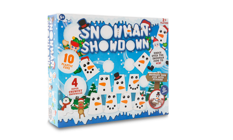 Snowman Showdown Pyramid Challenge Game