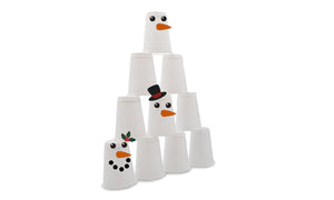 Snowman Showdown Pyramid Challenge Game