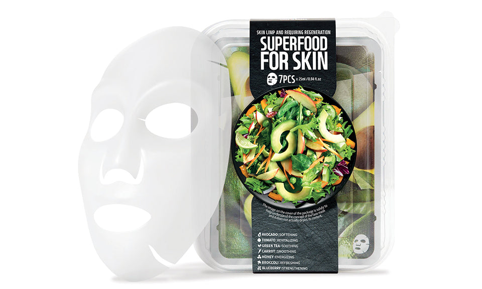 Envie Korean Superfood Vegan Face Mask Set for your Skin