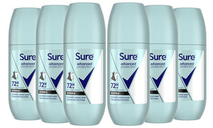Sure Advanced Protection Roll On, Pack of Six, 100ml